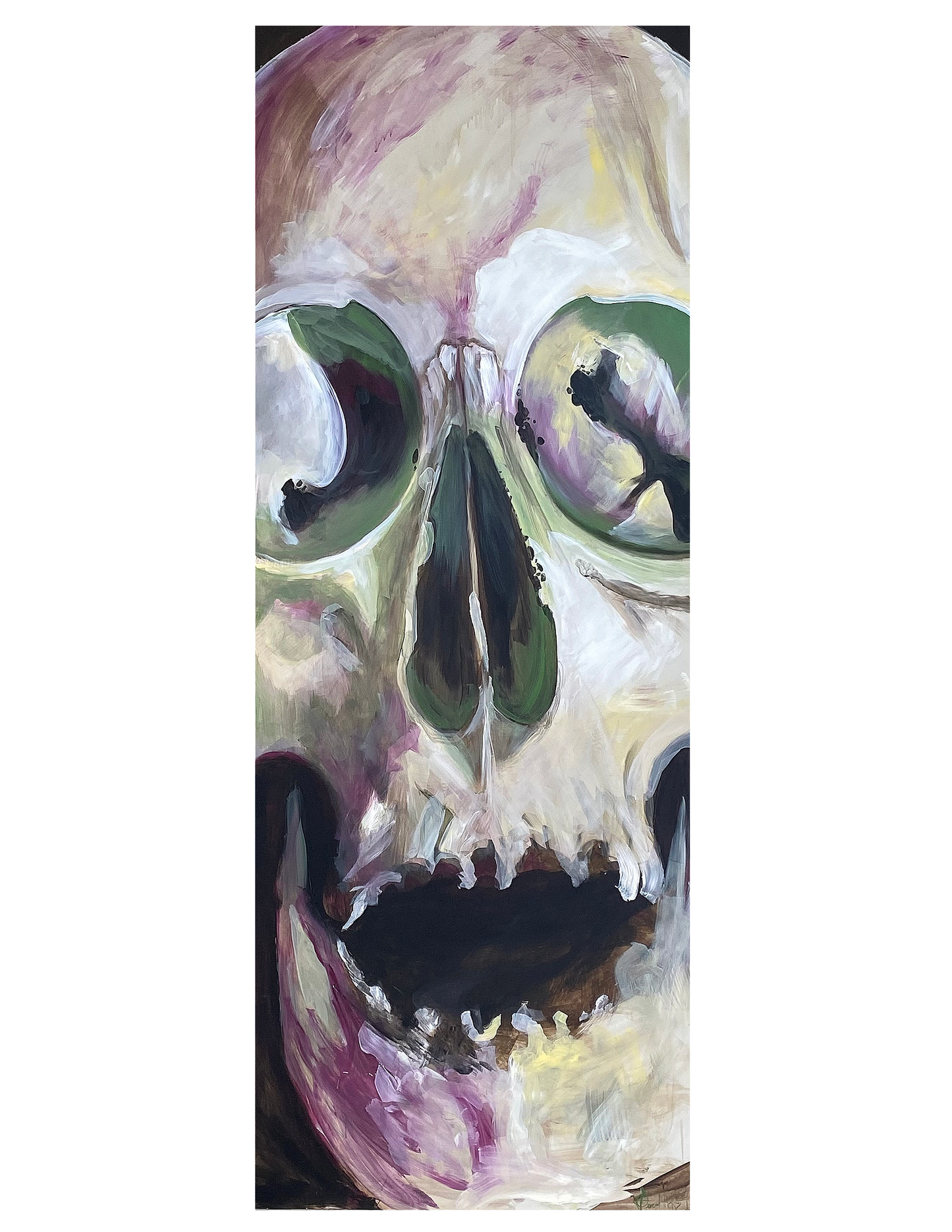 Large Skull Print